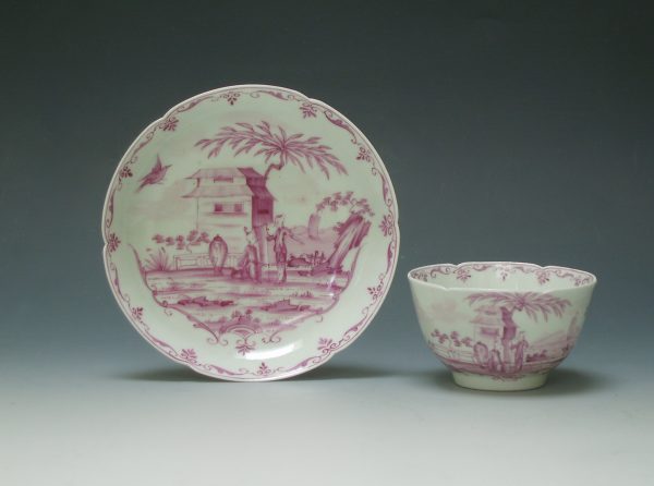 Worcester tea bowl and saucer